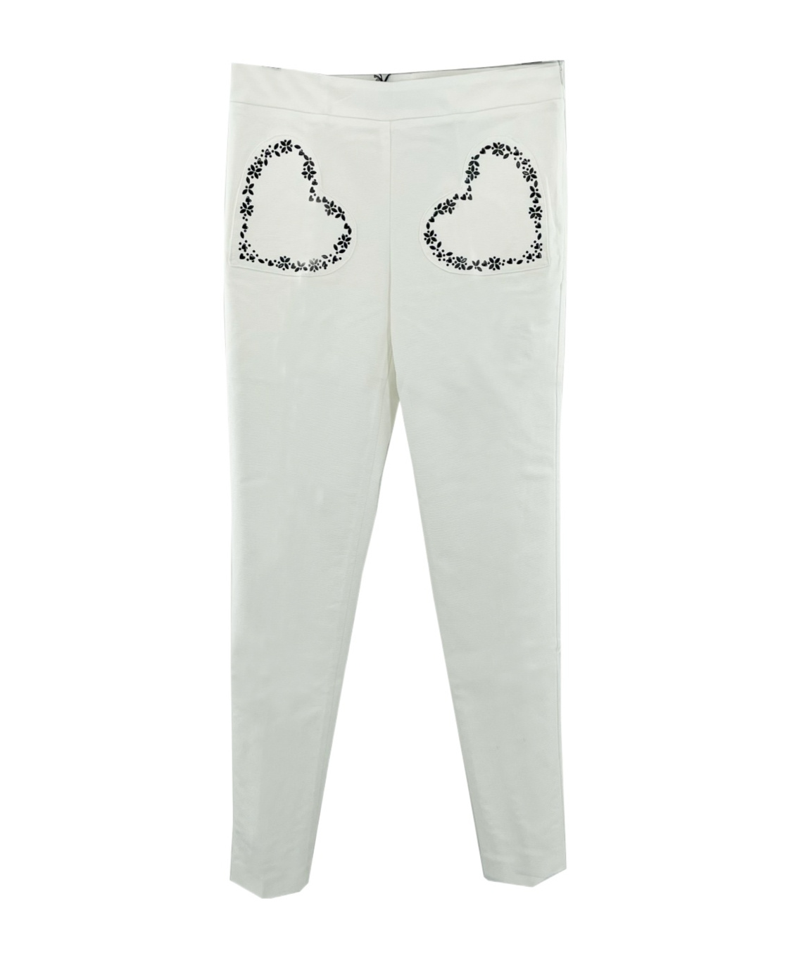 MOSCHINO HEART-SHAPED BAG CASUAL PANTS