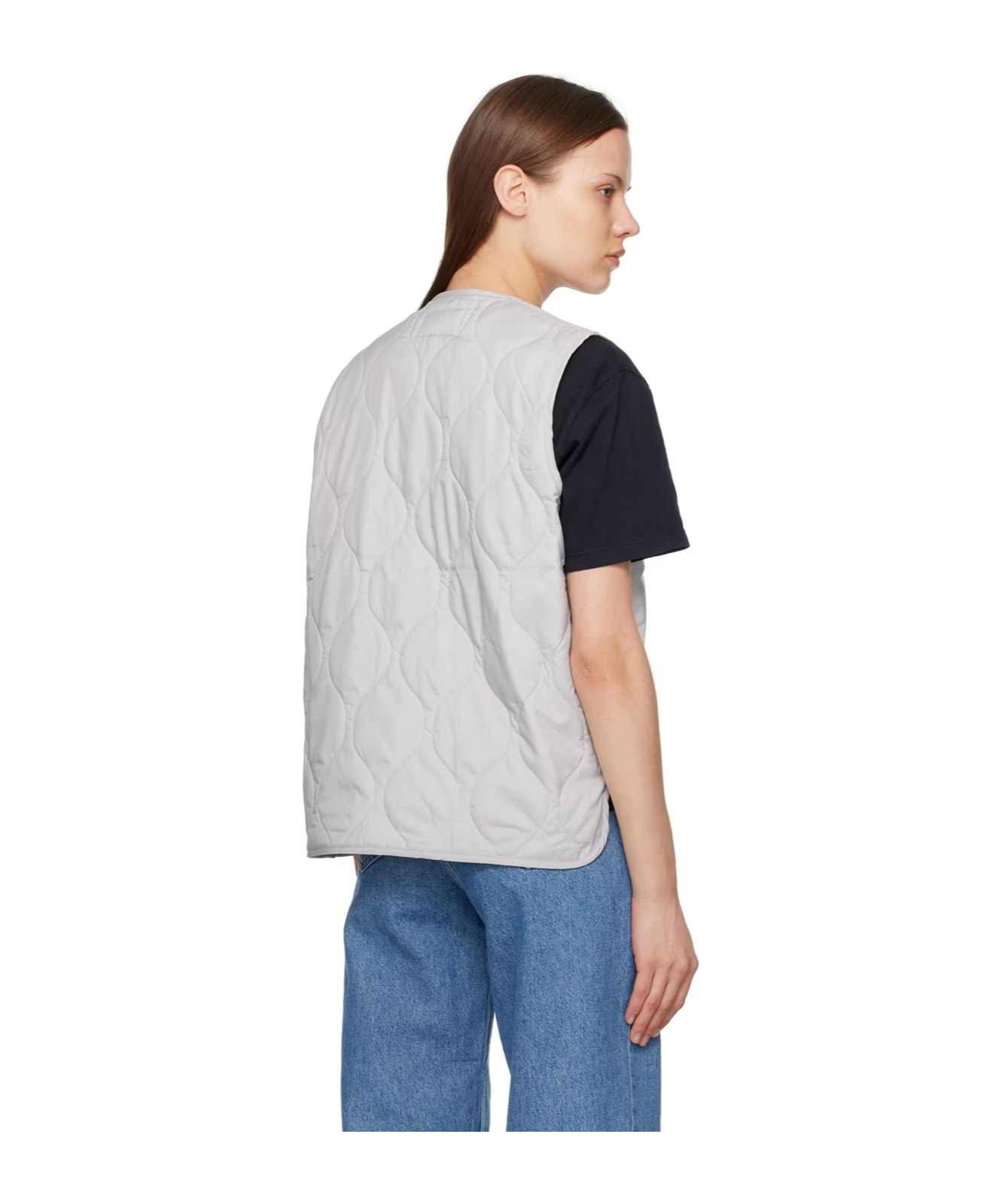 Carhartt Gray Skyler Vest In Multicolor