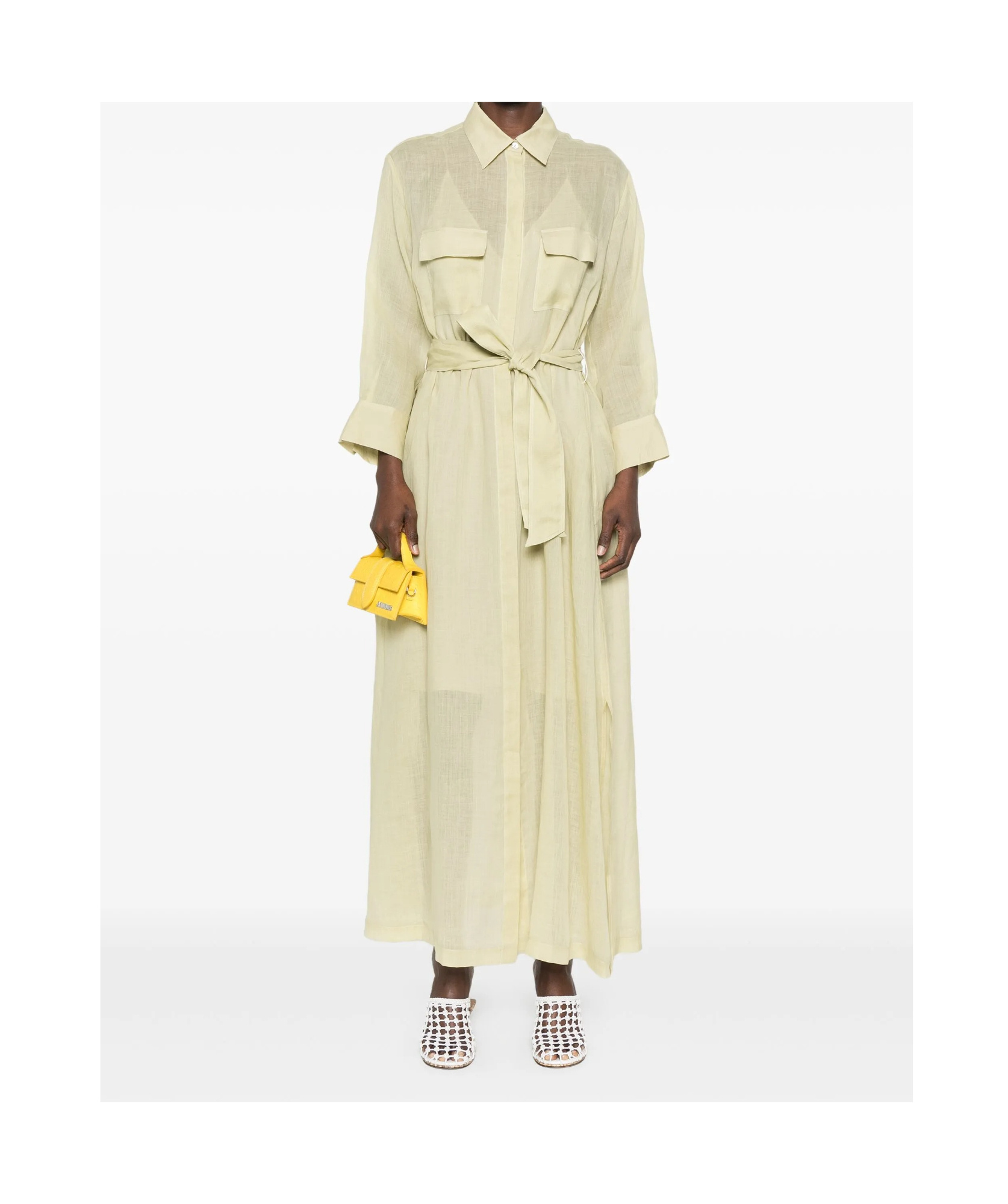 Shop Forte Forte Sheer Maxi Dress