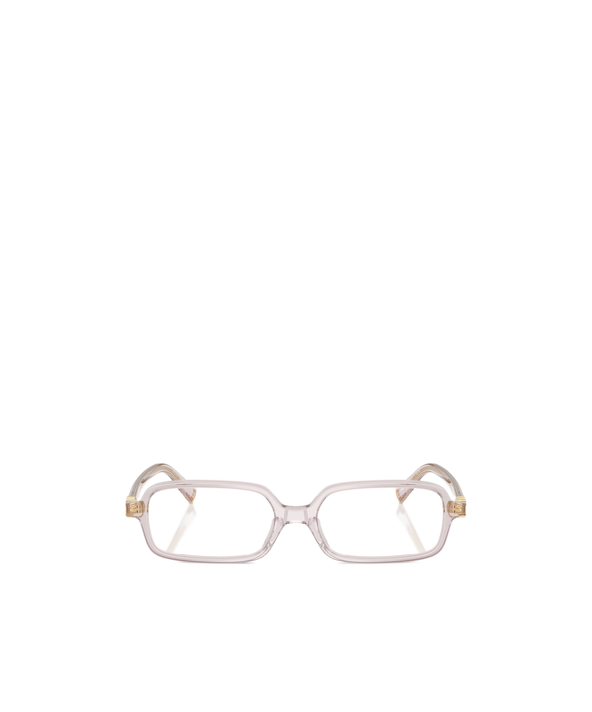 Miu Miu Full-frame Plain Mirror In Neutral