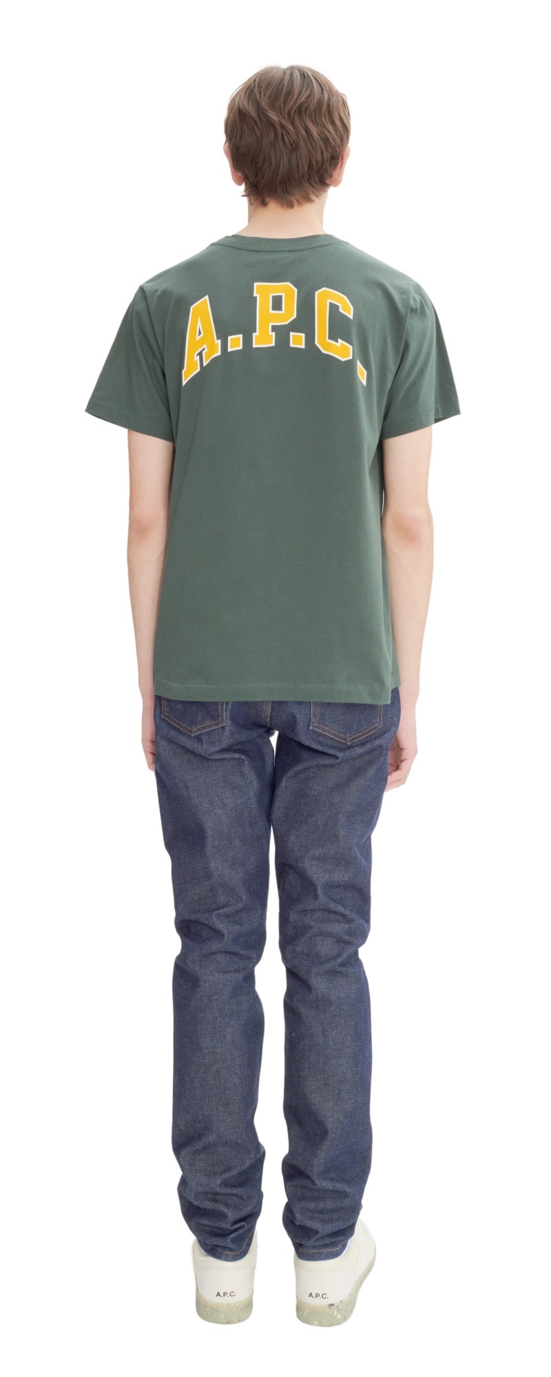 Apc Logo-print T-shirt In Black