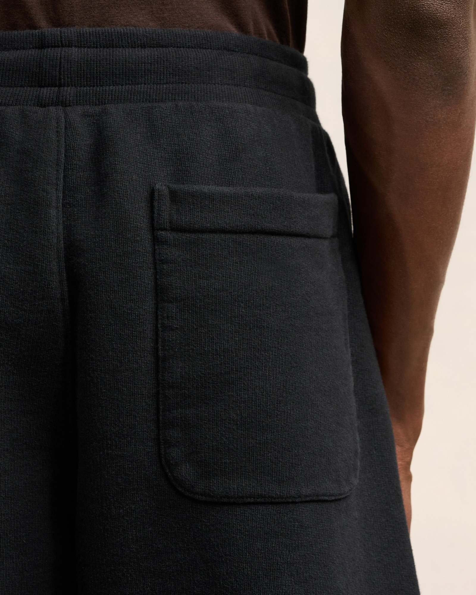 Shop Ami Alexandre Mattiussi Ami Ami De Coeur Logo Embroidered Drawstring Shorts In Black
