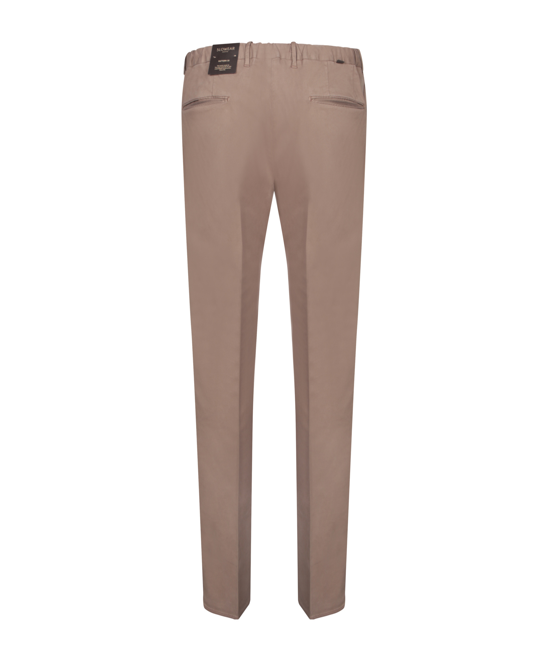 Incotex Cotton Straight-leg Trousers In Brown