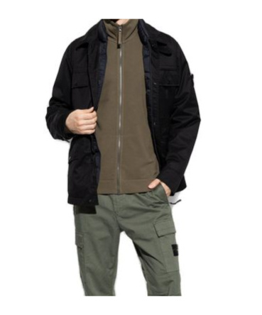 Stone Island Ghost Jacket In Black
