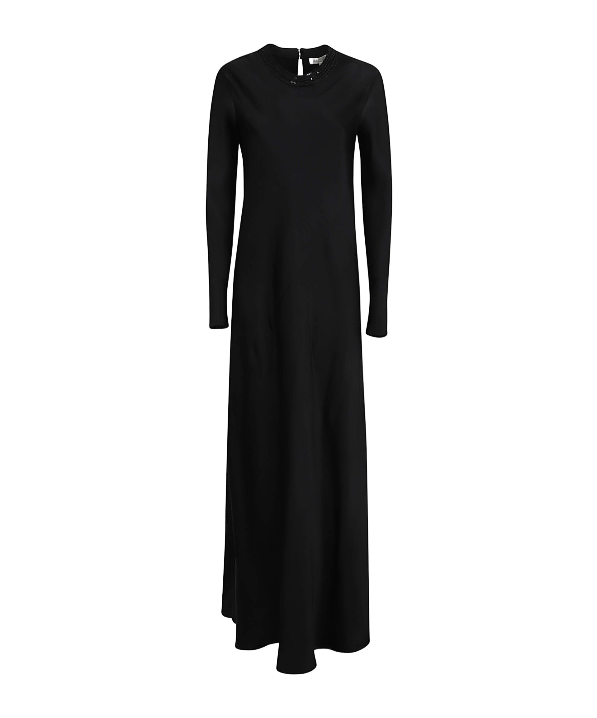 Antonelli Keyhole Maxi Dress In Black
