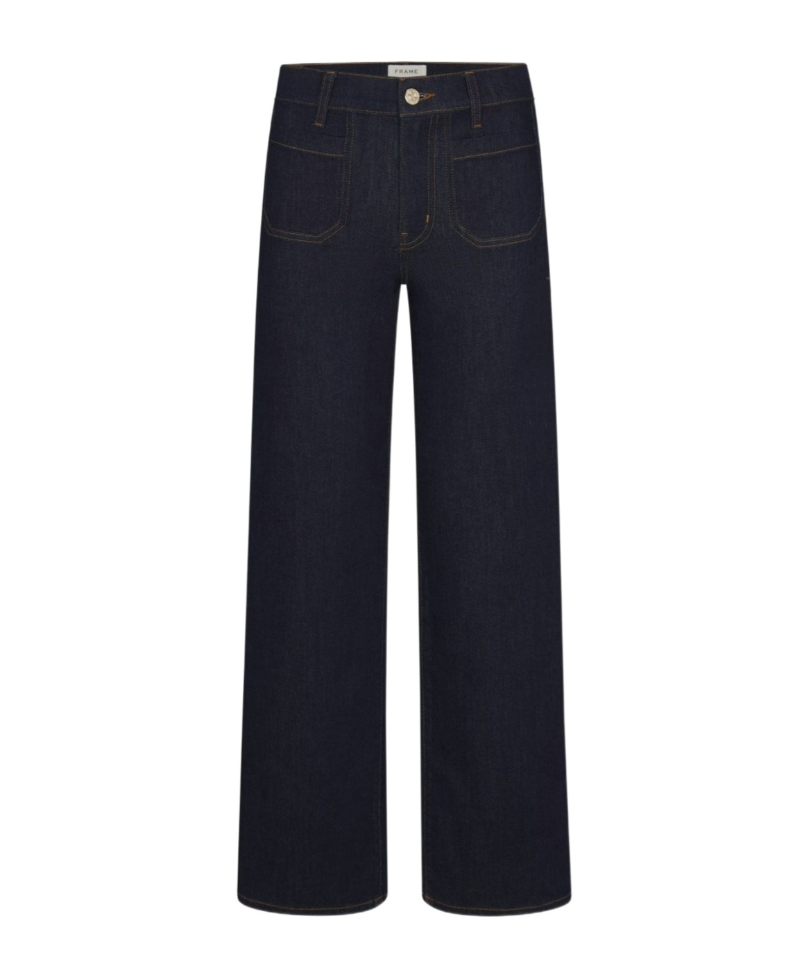 Frame High Waist Jeans In Blue