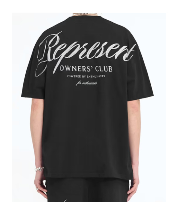 Represent Cotton T-shirt In Black