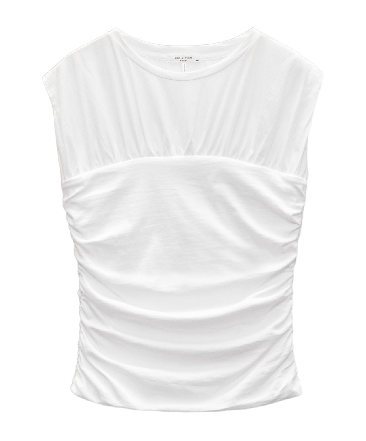 Rag & Bone Sleeveless T-shirt In White
