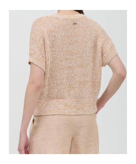 Shop Armani Exchange Short-sleeved Sweater