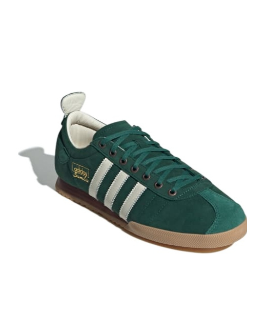 Adidas Originals Mens Adidas Samba 62 Suede Trainers In College Green/gray/second-hand Brown