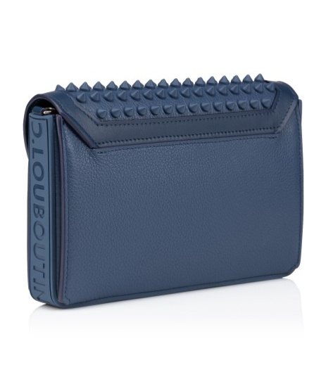 Christian Louboutin Flip Shoulder Bag In Blue