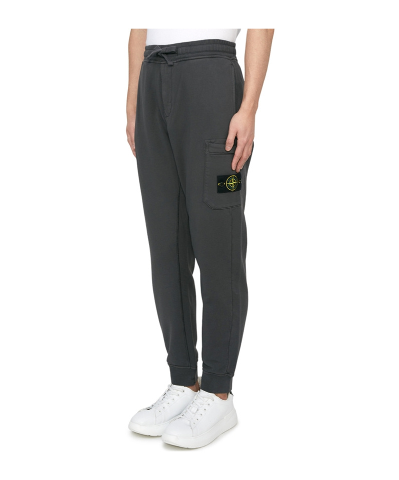 Stone Island Drawstring Sweatpants In Gray
