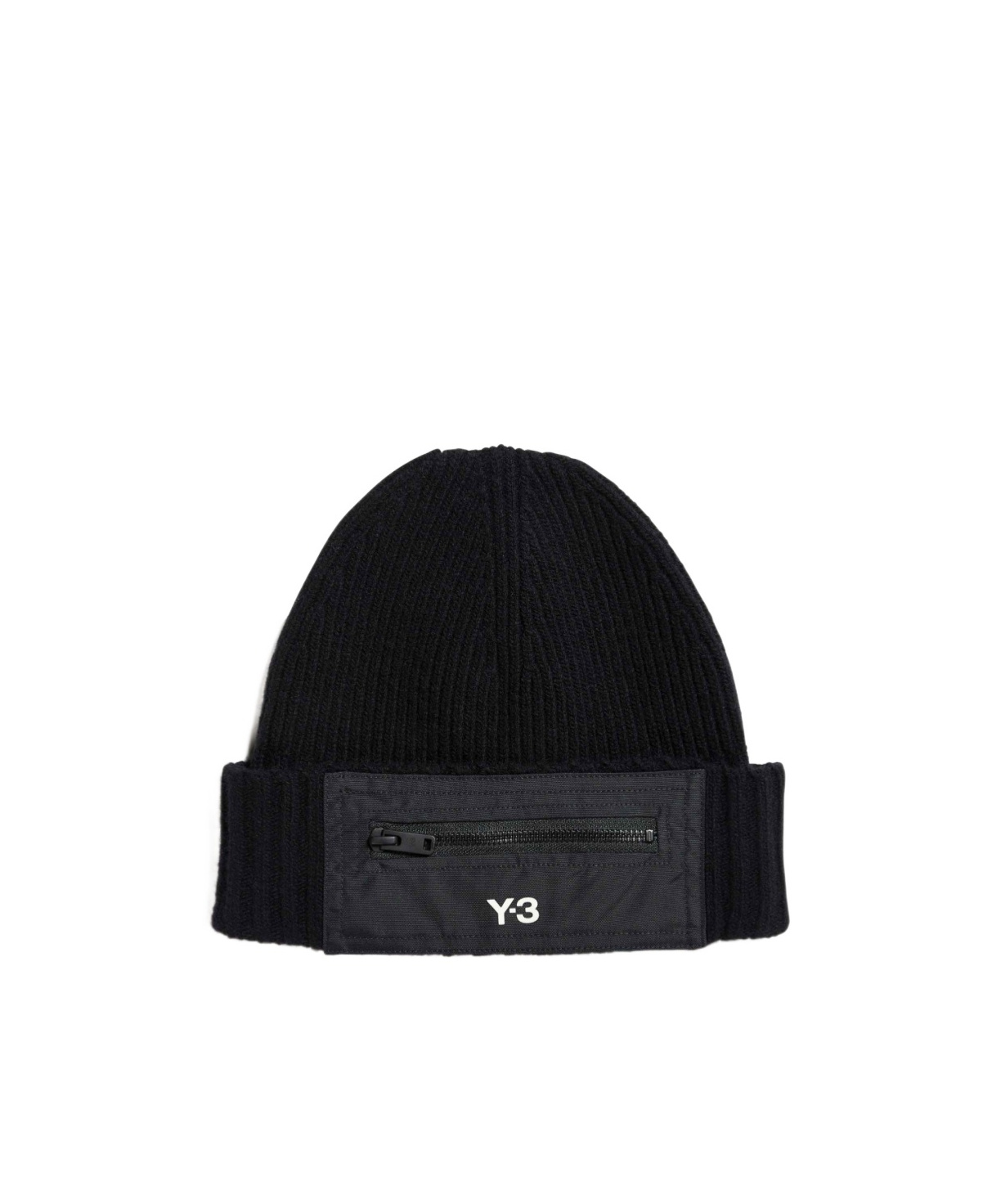 Shop Y-3 Logo-print Beanie In Black