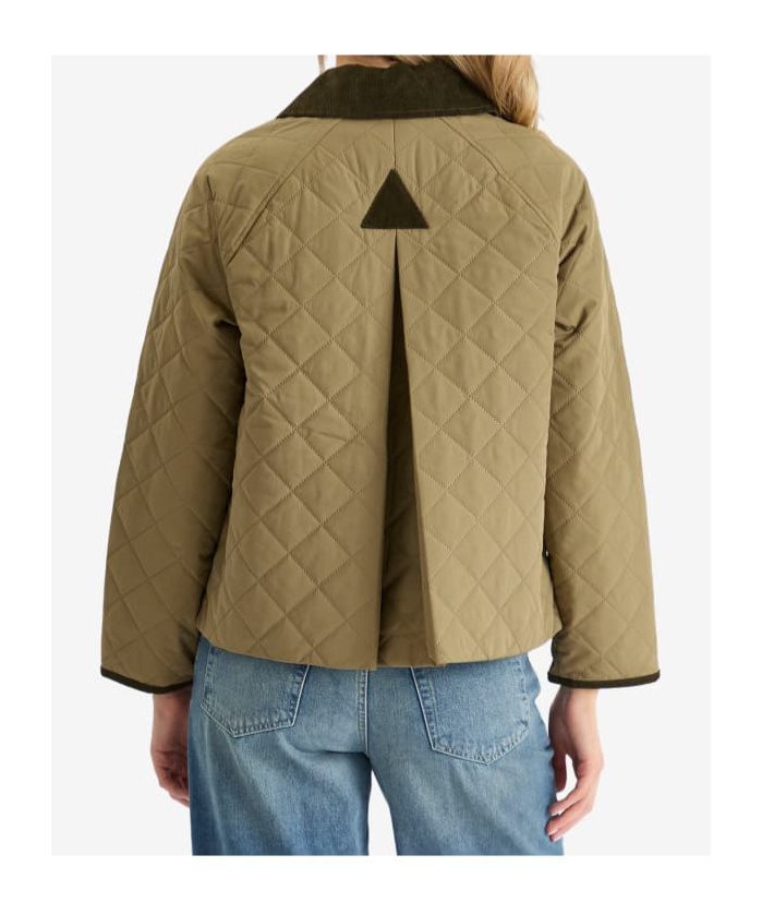 Barbour Quilted Casual Jacket In Green