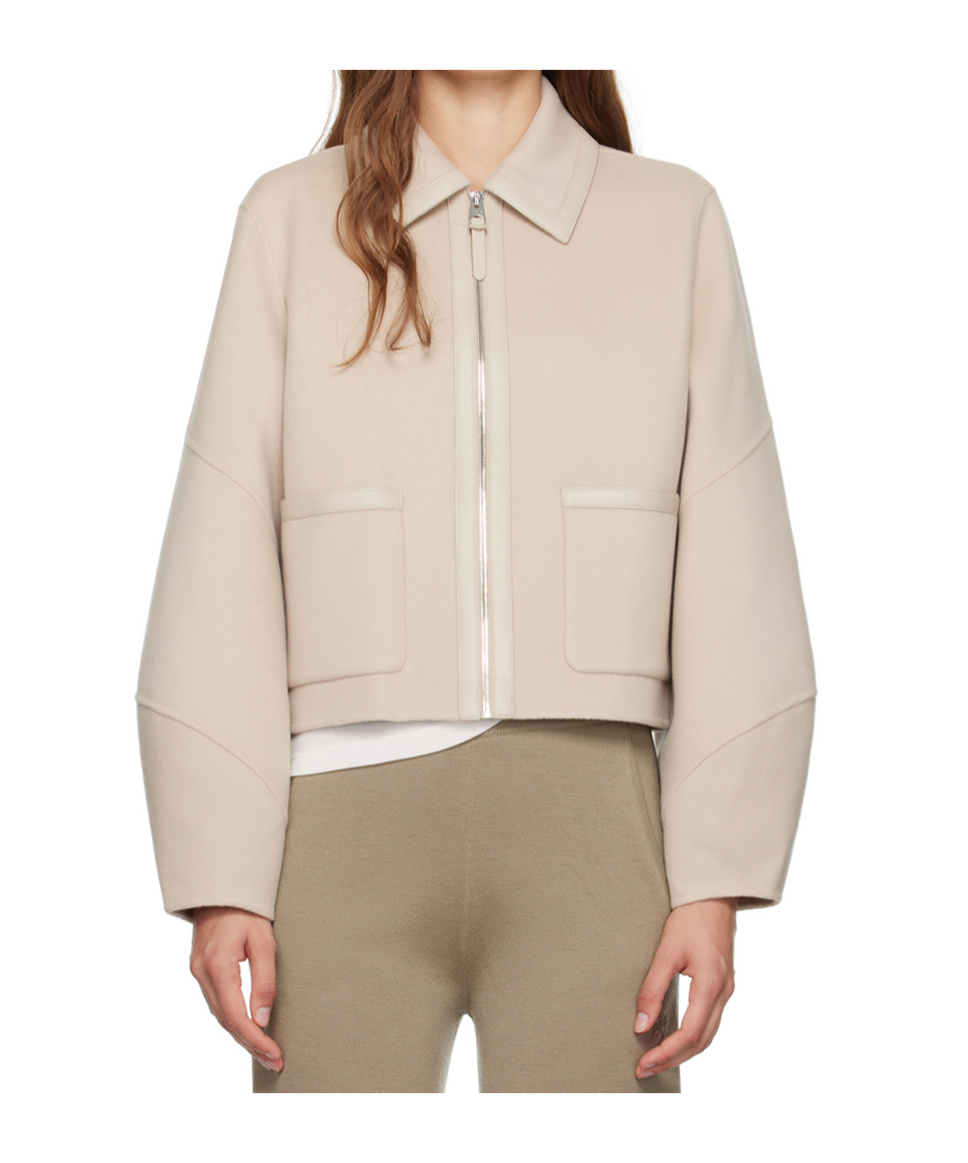 Mackage Beige Solana Jacket In Nude