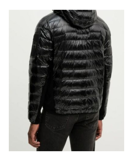 Hugo Boss Water-repellent Jacket With Down Filling In Black