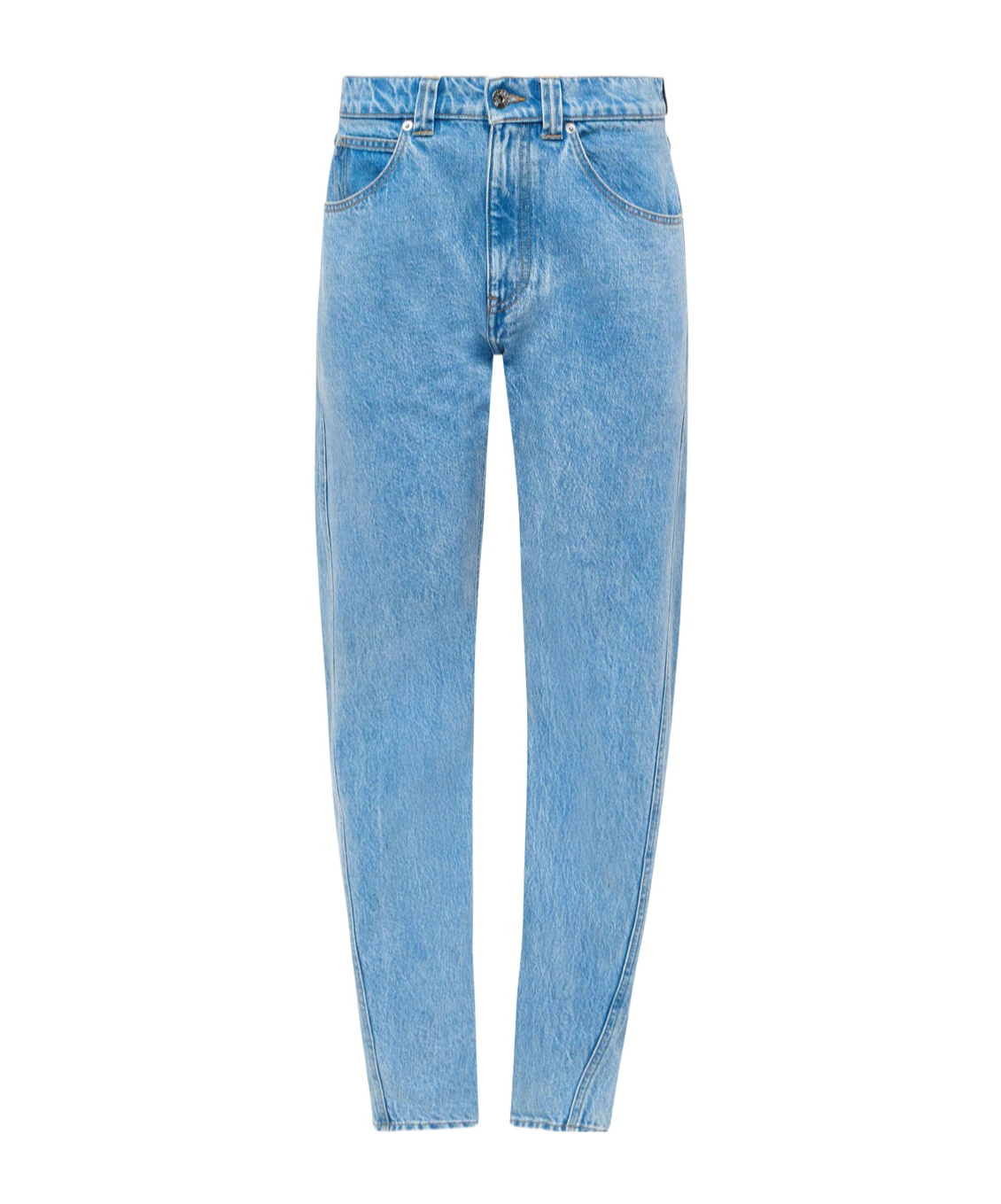 Jw Anderson Twisted Slim-fit Jeans In Blue
