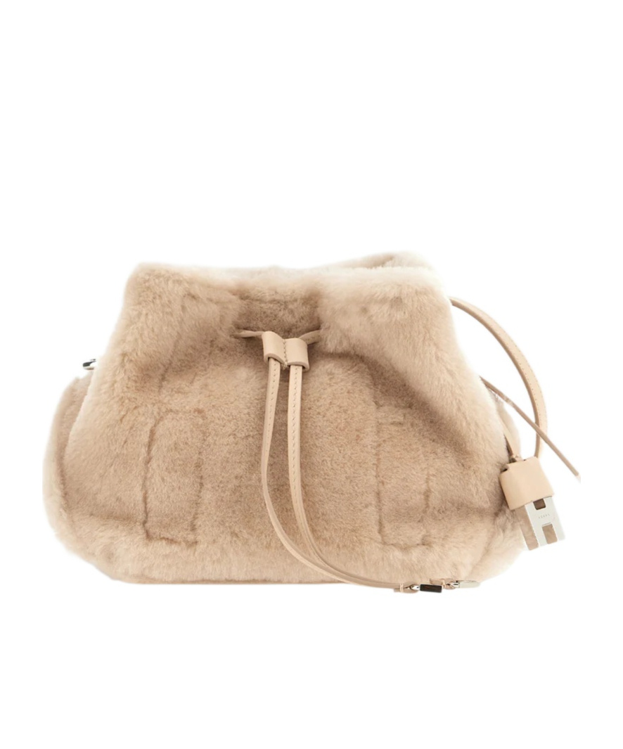 Hogan Hocket Bucket Bag In White