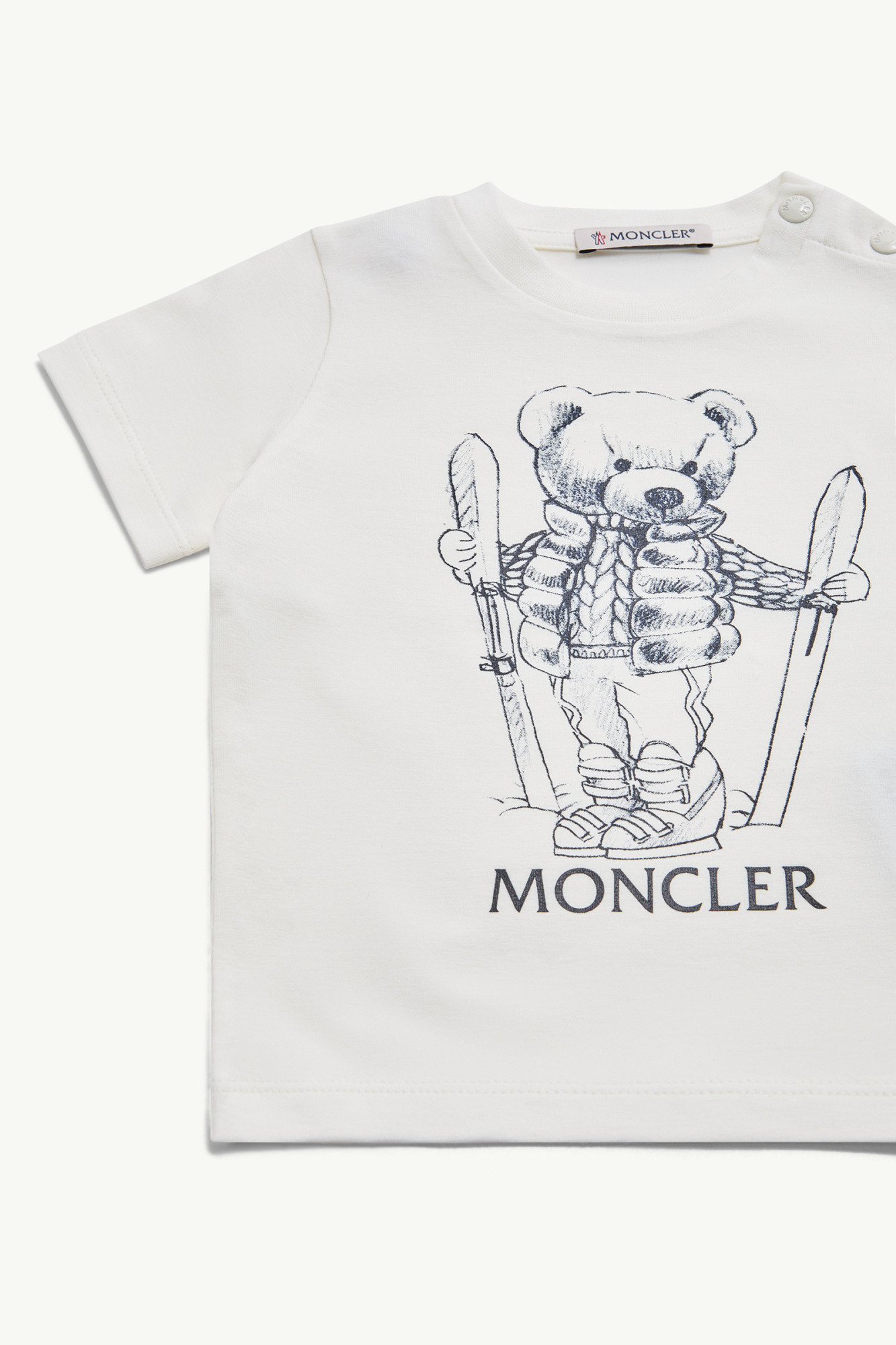 Moncler Short-sleeved T-shirt In White