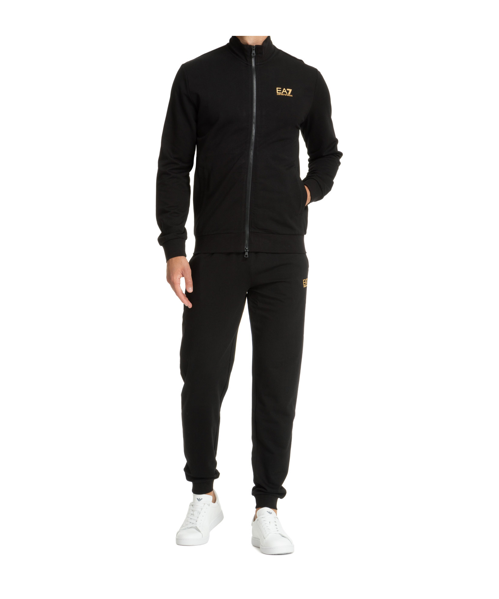 Ea7 Emporio Armani Suits In Black