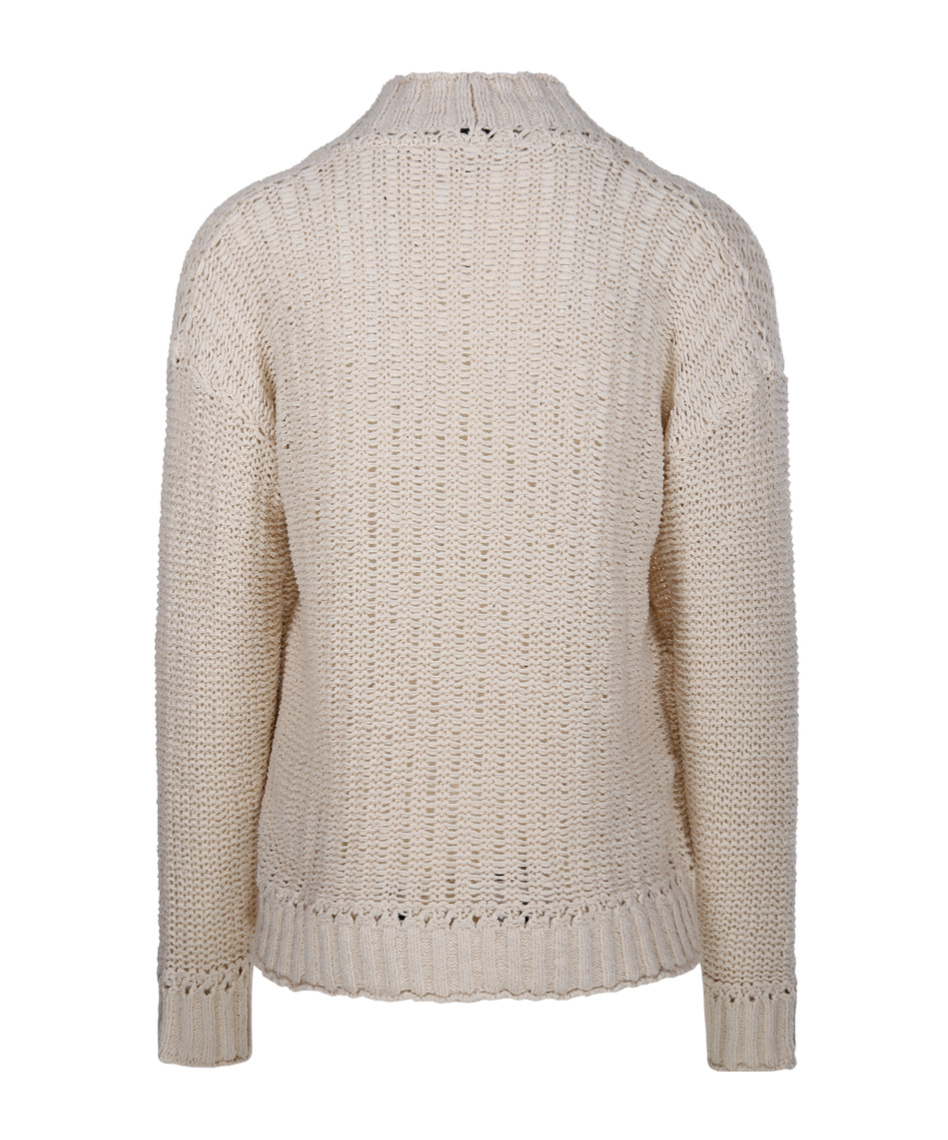 Roberto Collina Button Knitted Cardigan In Nude