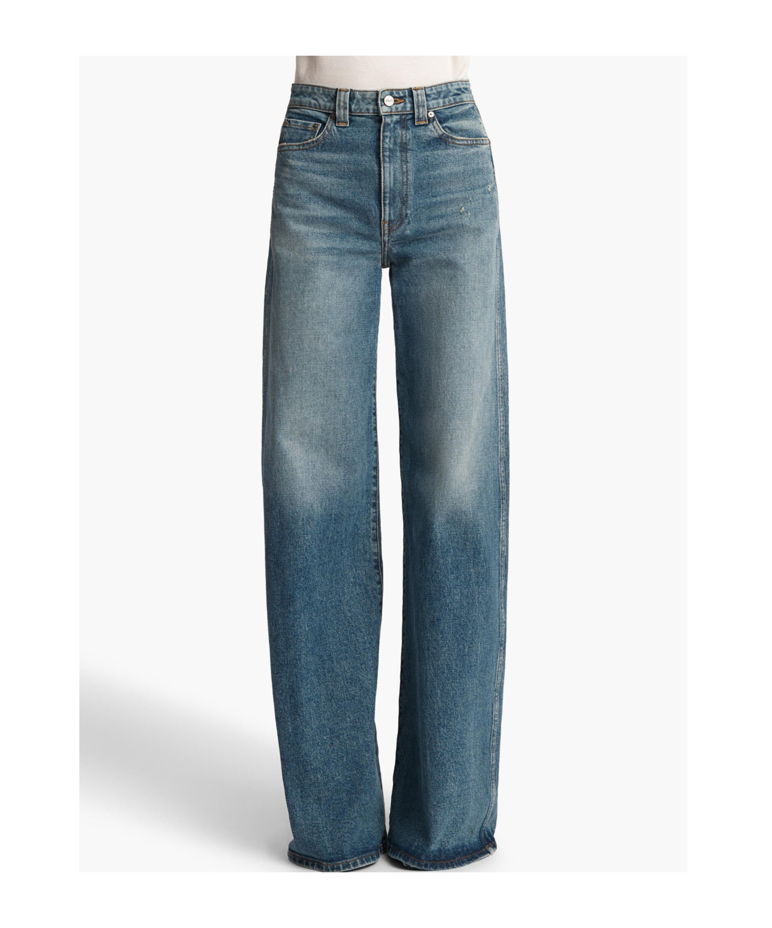 KHAITE FLARED JEANS