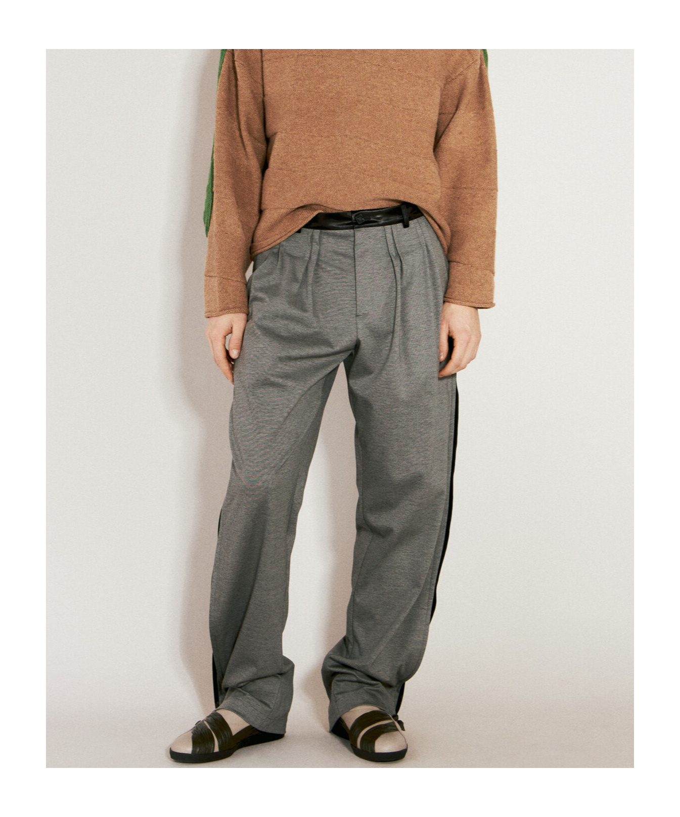 KIKO KOSTADINOV KIKO KOSTADINOV UGO SIDE SATIN PANTS