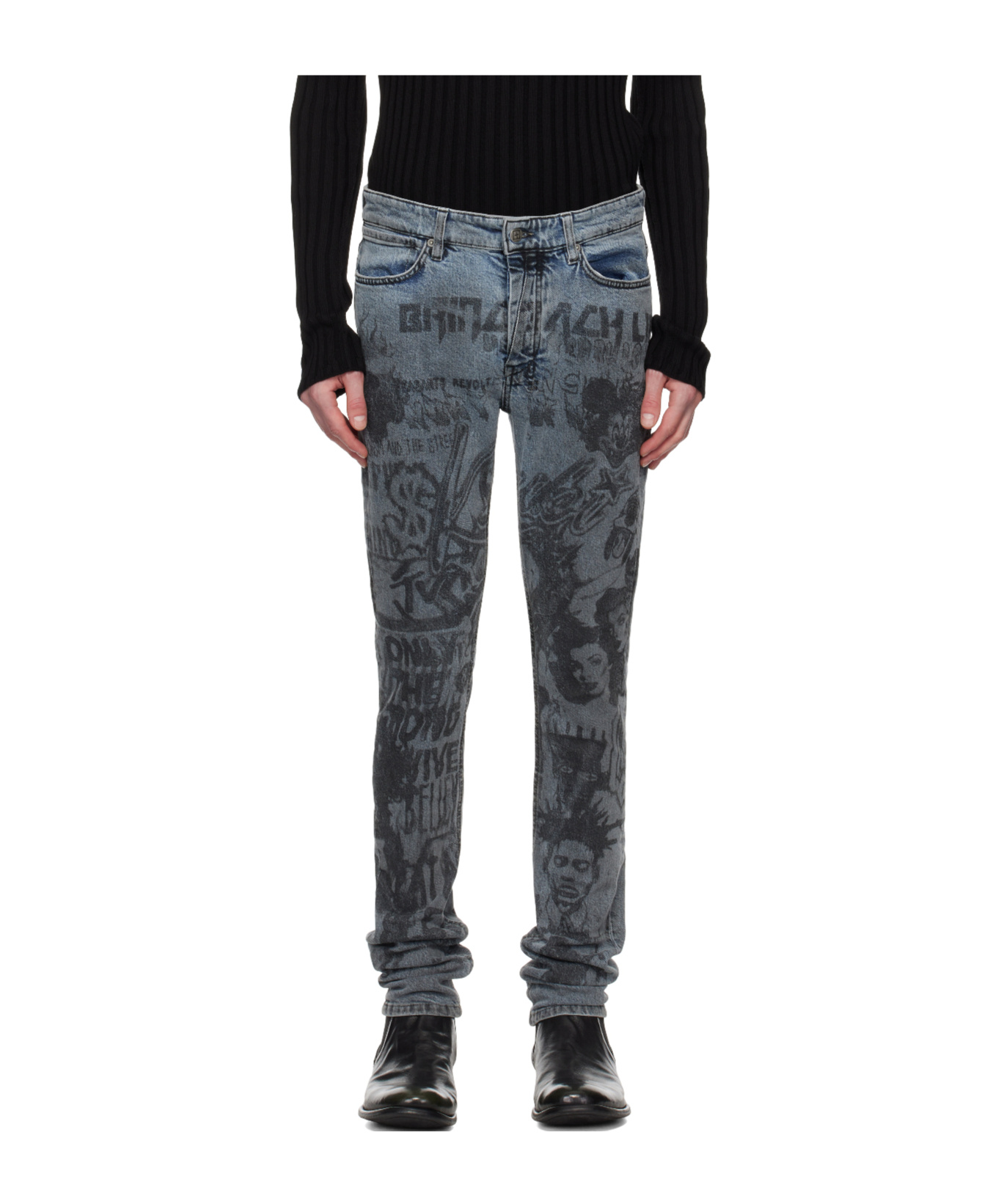 KSUBI JEANS WITH BELT LOOPS