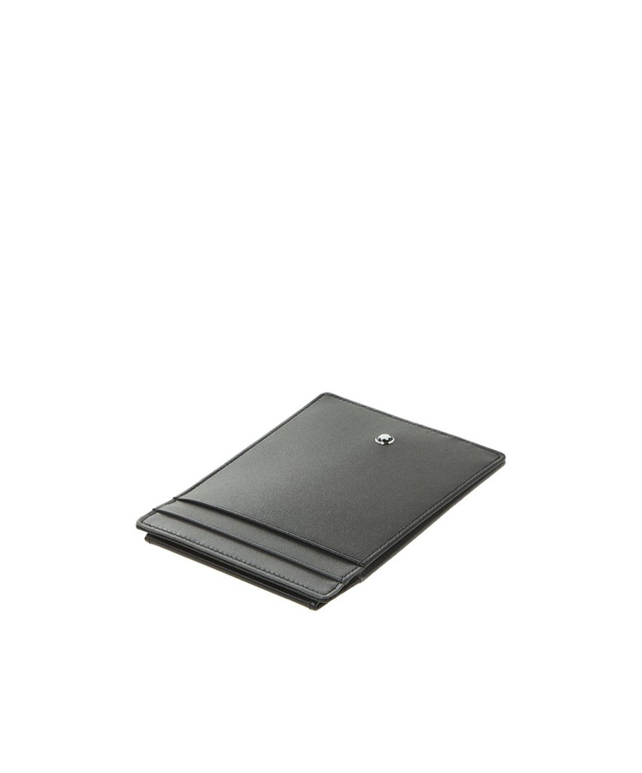 Montblanc Logo Card Holder In Black