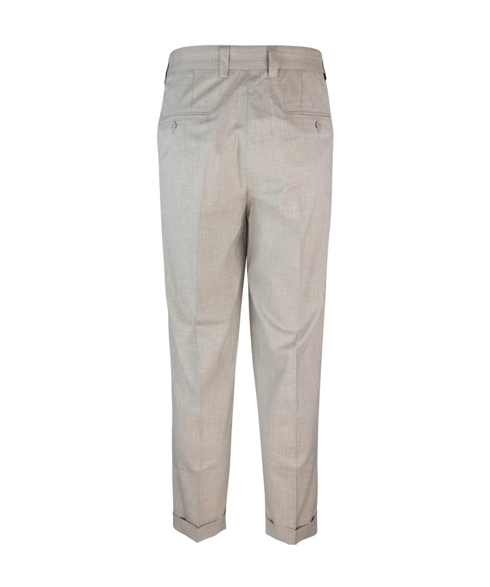 Paolo Pecora Chino Duomo Relaxed Grey In Gray