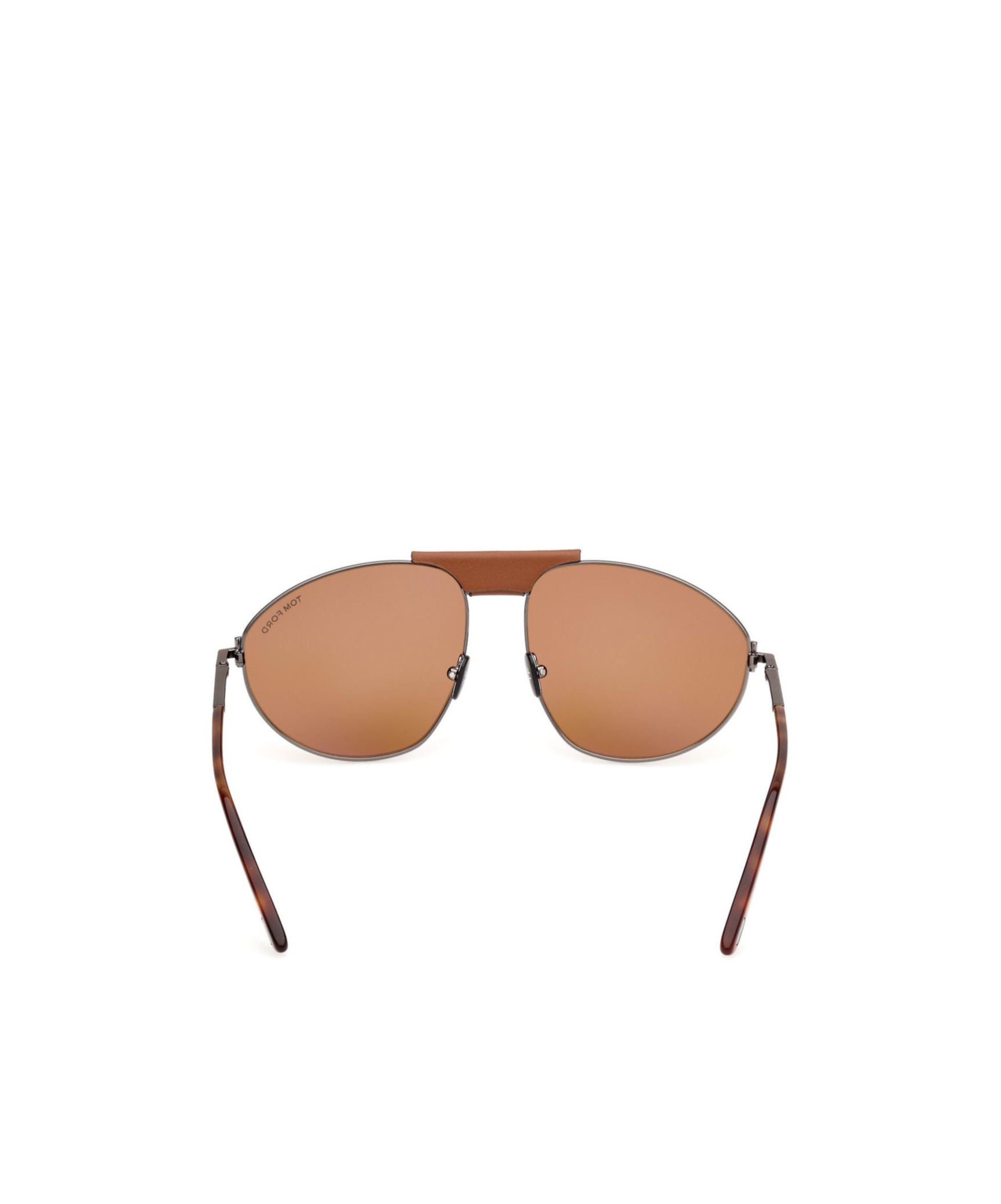 TOM FORD TOM FORD EYEWEAR KEN PILOT FRAME SUNGLASSES