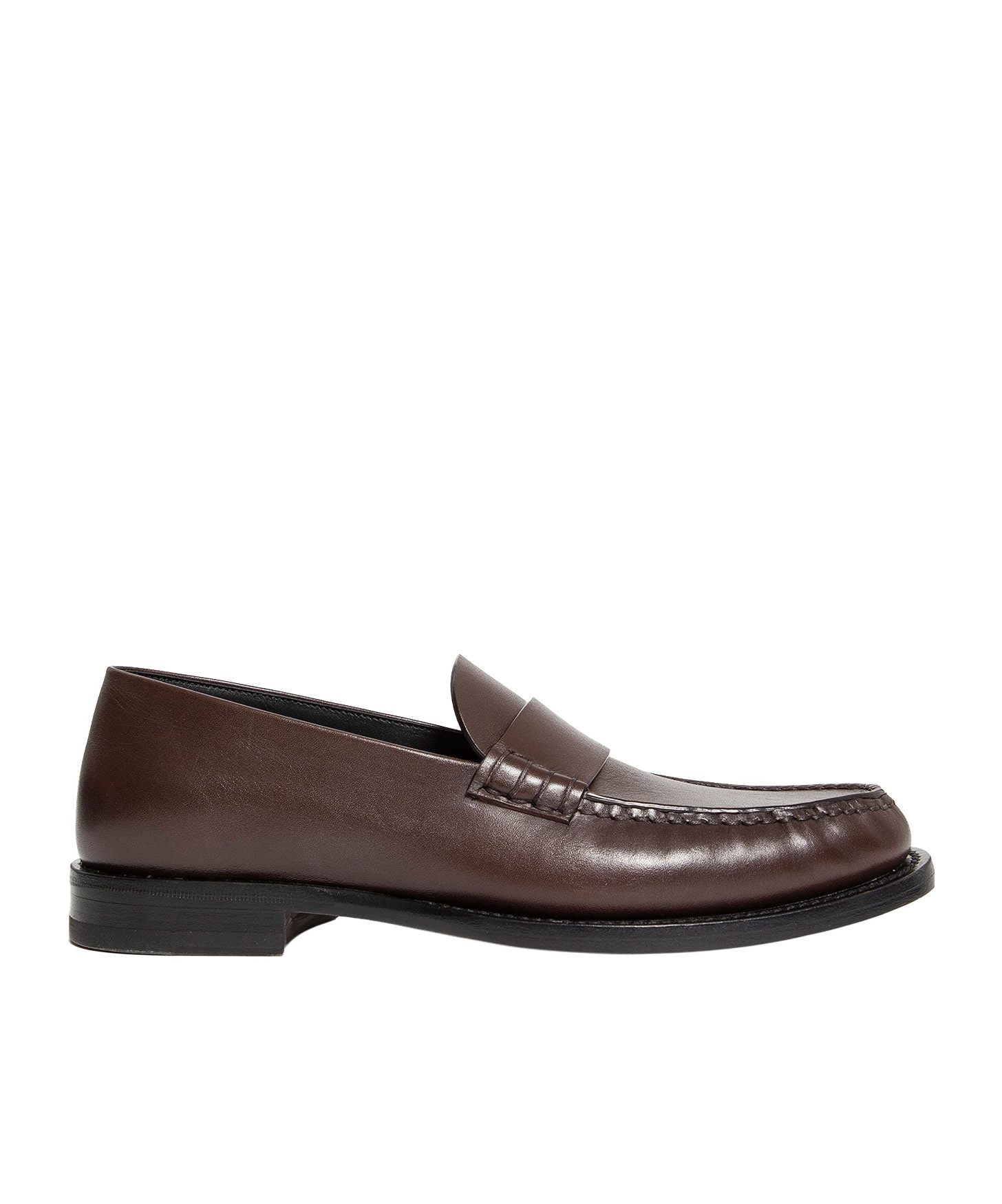 The Row Novus Slip-on Loafers In Black