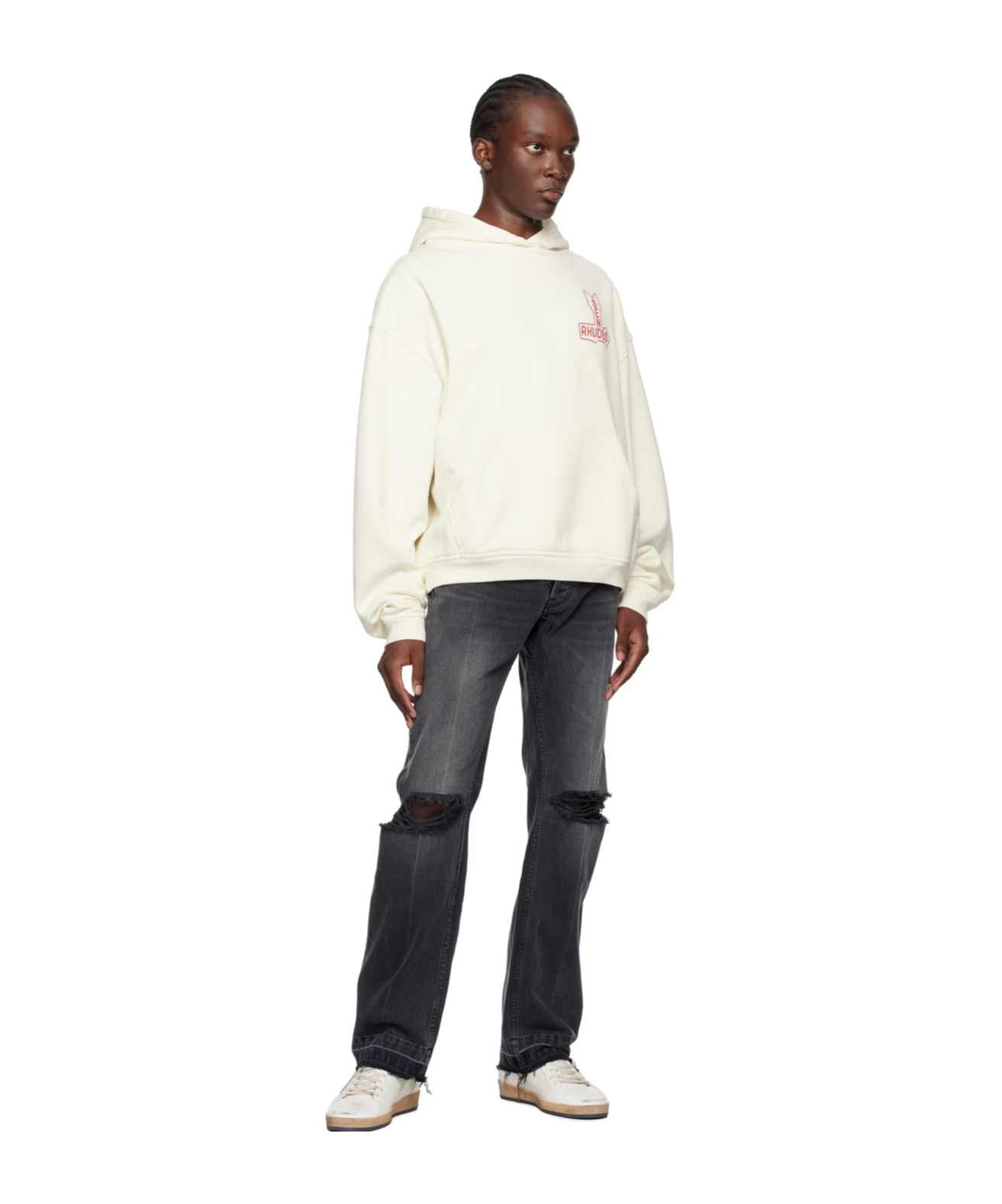 RHUDE SEND RHUDES HOODED HOODIE