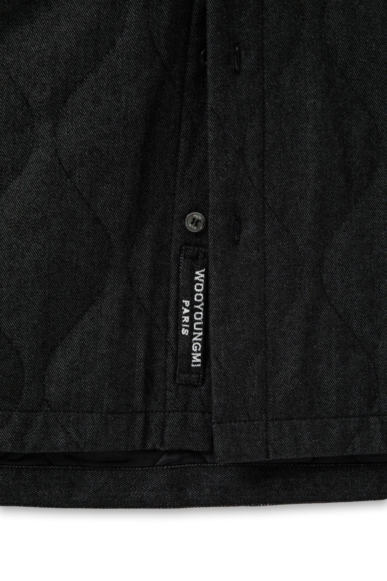 Wooyoungmi Quilted Shirt In Black