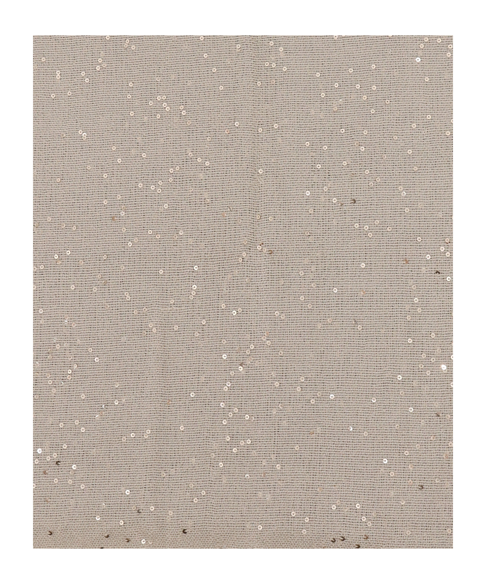 Brunello Cucinelli Sequin Embellished Frayed-edge Scarf In Nude