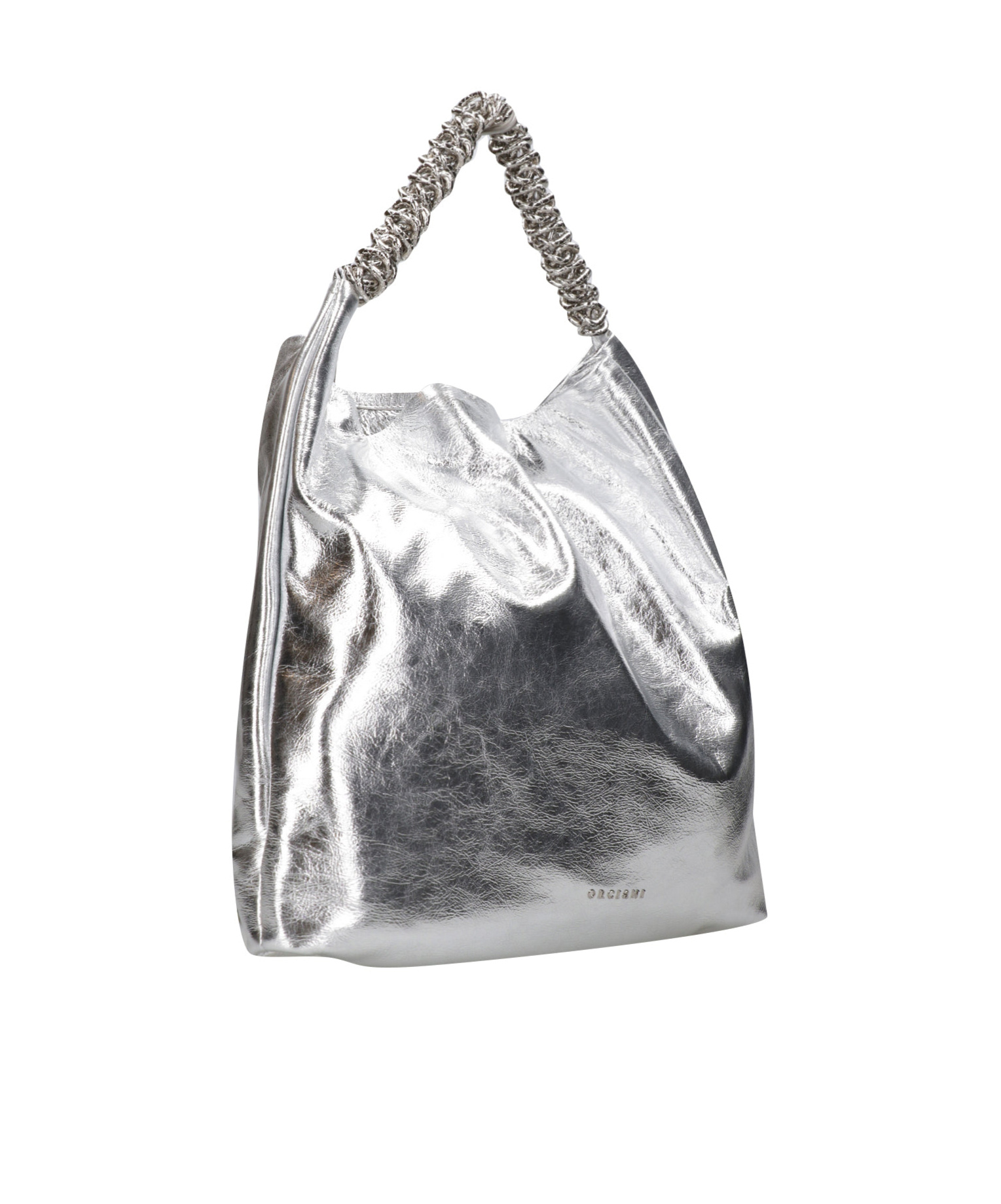 Orciani Bag Todo Metal In White