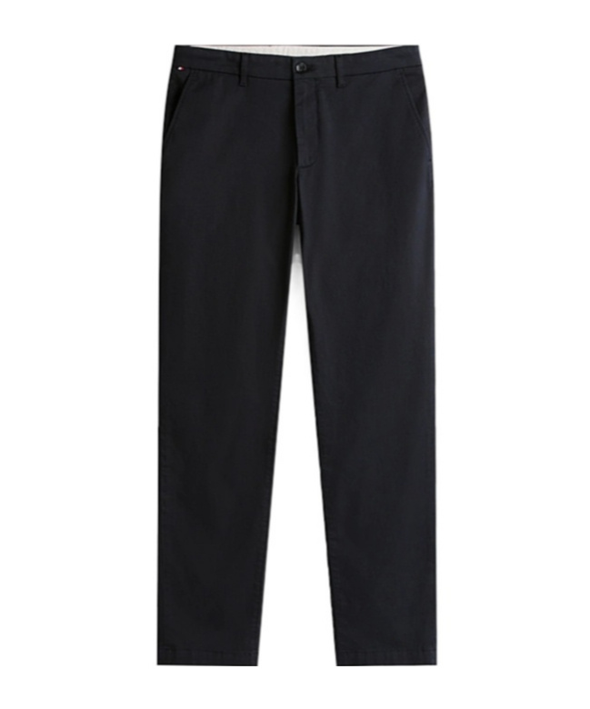 Tommy Hilfiger Belt Loop Casual Pants In Blue