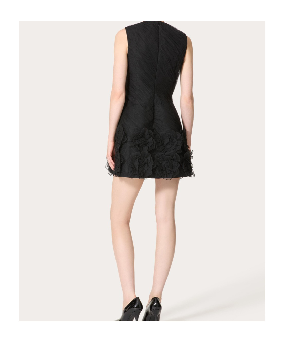 Valentino Sleeveless Dress In Black