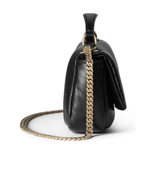 Gucci Womens Black Black Gg Milano Small Top-handle Leather Bag In Black