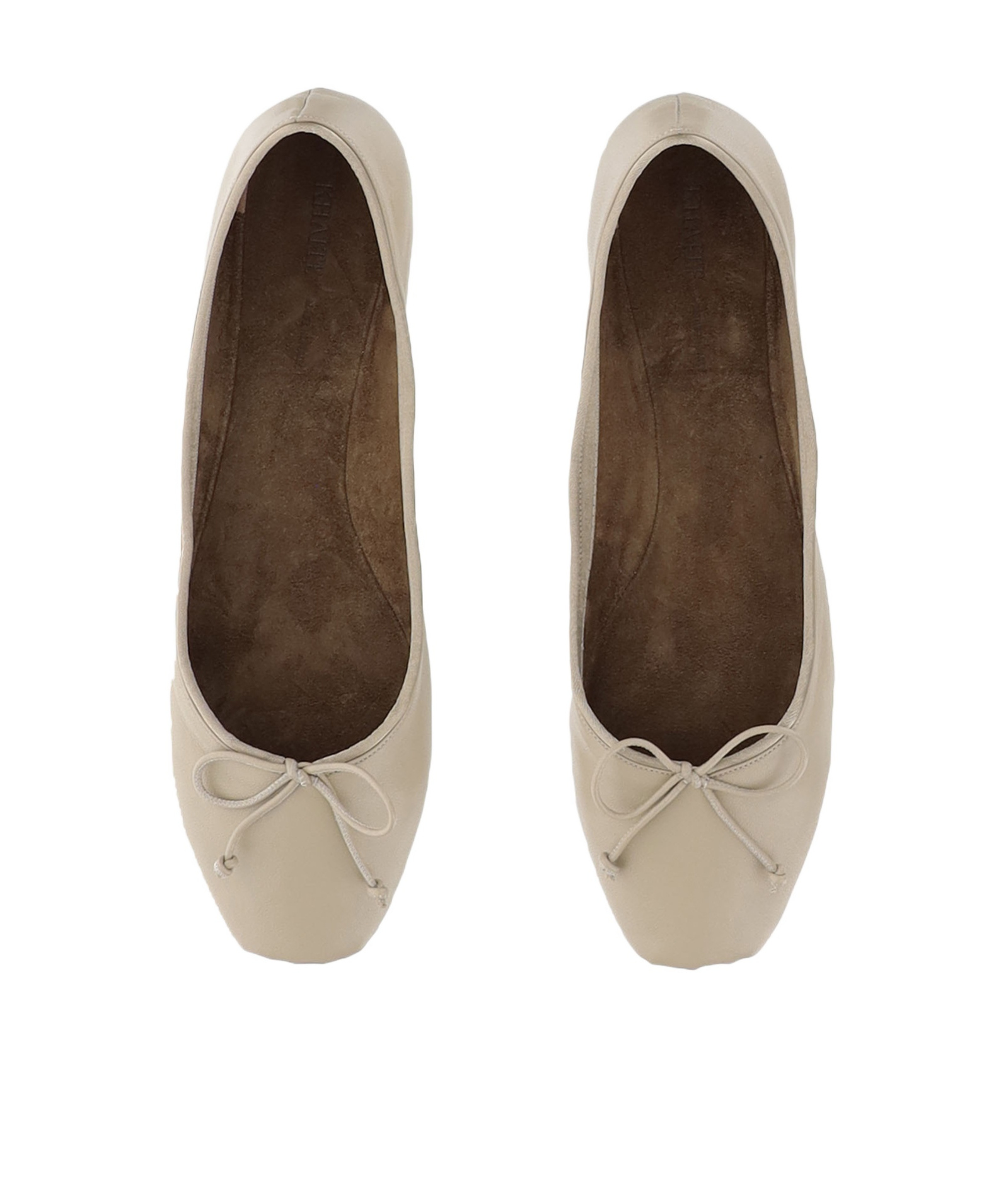 Khaite Bow-detail Ballet Flats