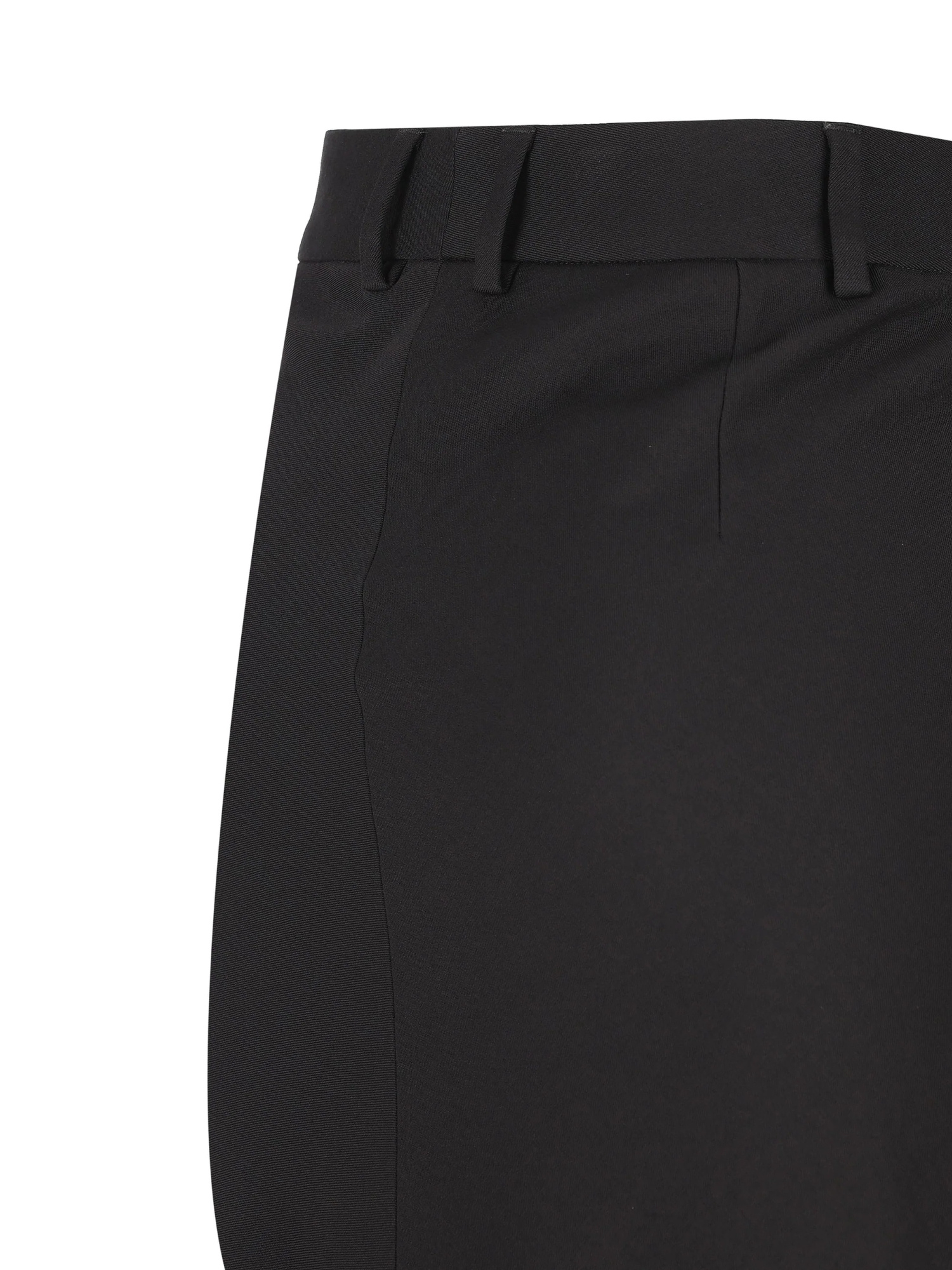Balenciaga Godet Maxi Skirt In Black