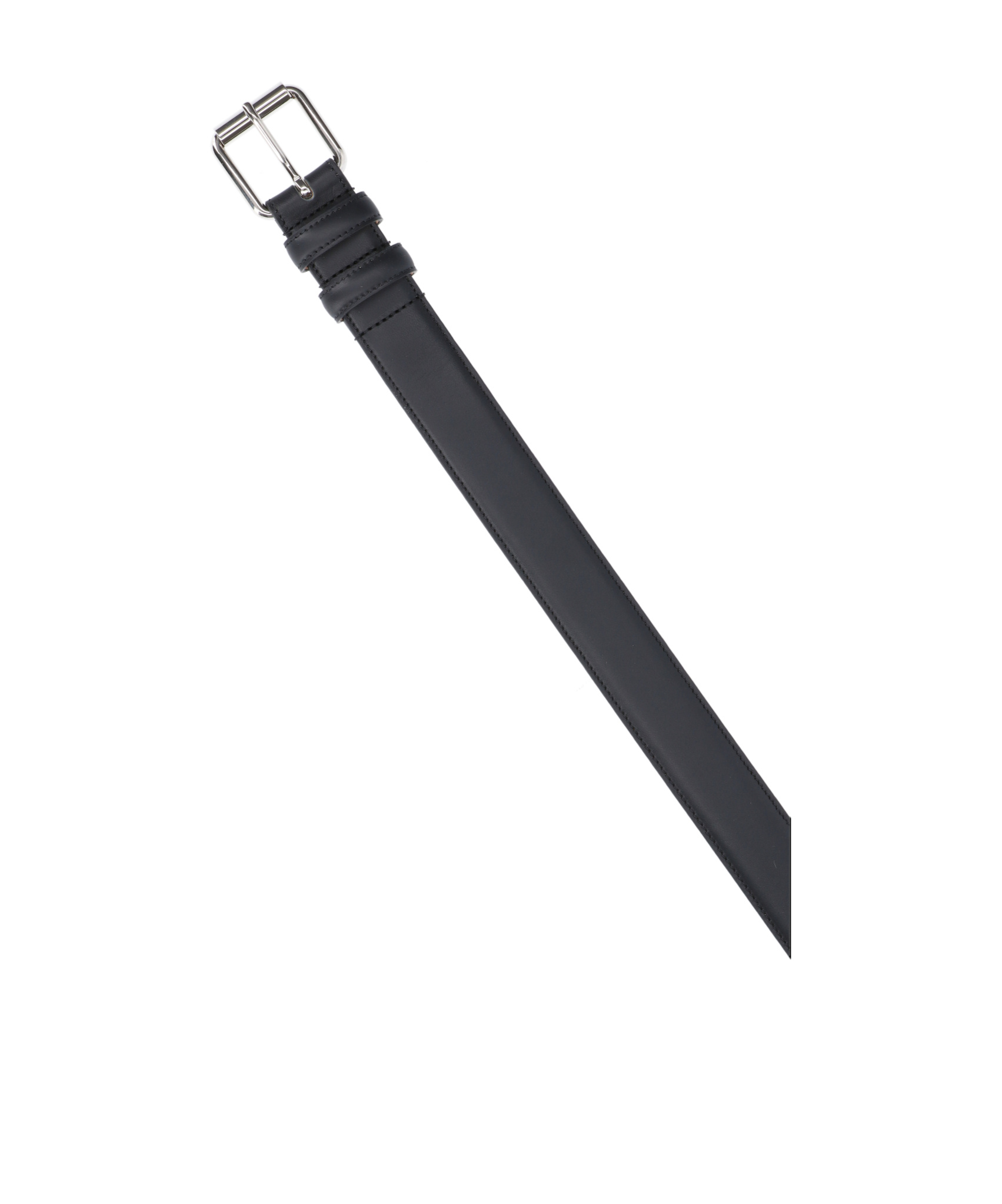 Apc A.p.c. Slim Buckle Belt In Black