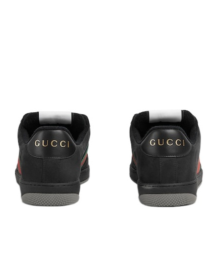 Gucci Men's Gg Screener Sneaker In Black