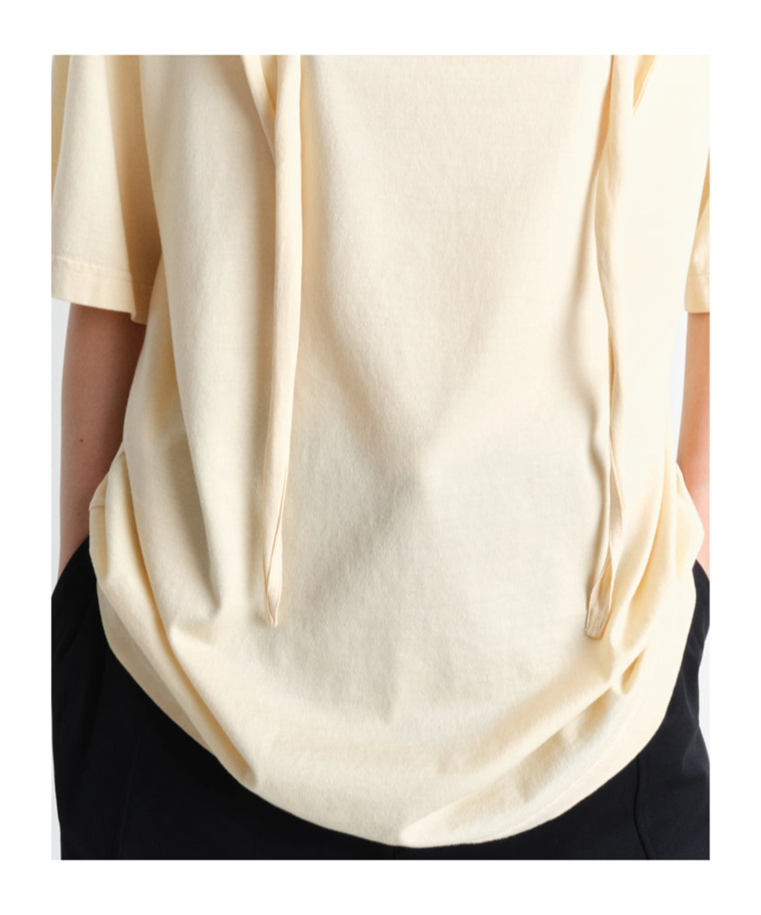 Lemaire Short Sleeve Foulard T-shirt In White