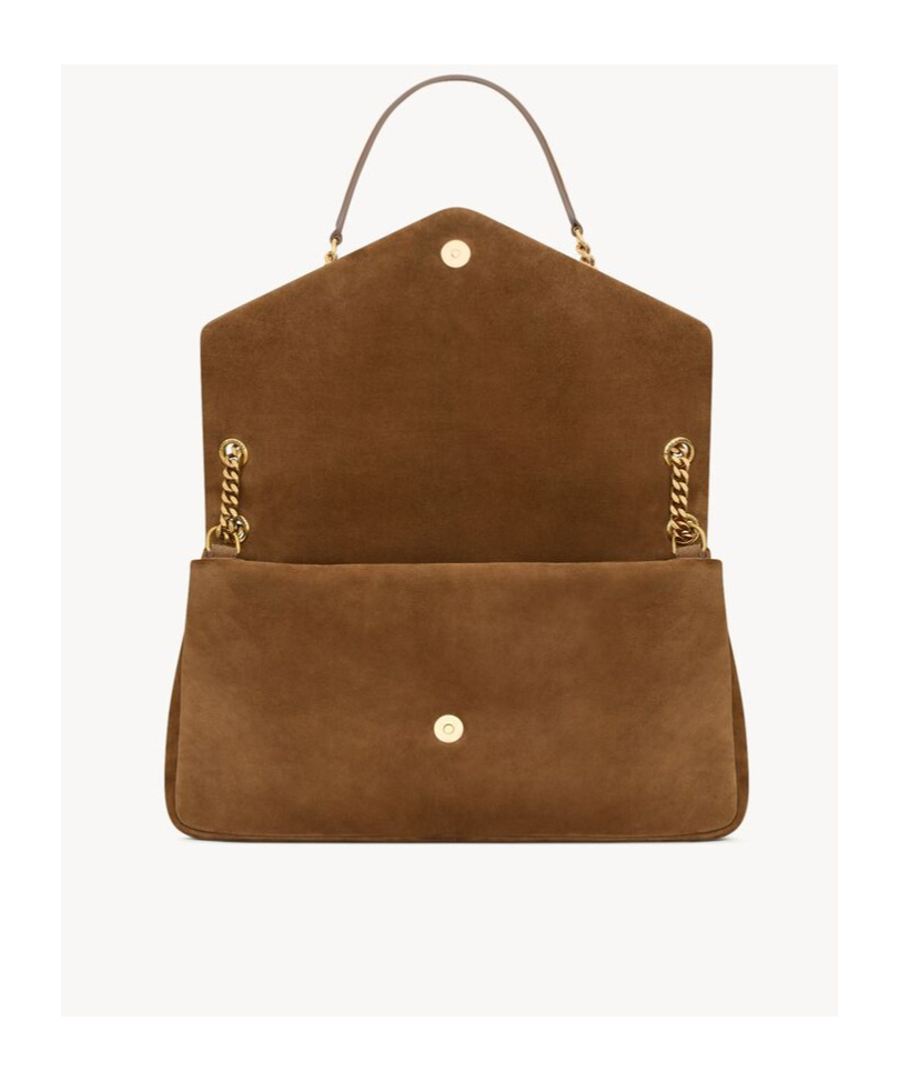 Saint Laurent Calypso Large In Suede