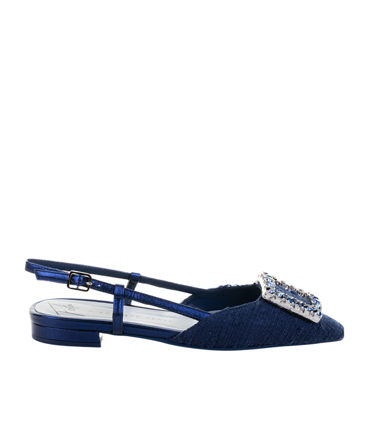 ROBERTO FESTA SLINGBACK FLAT SANDALS