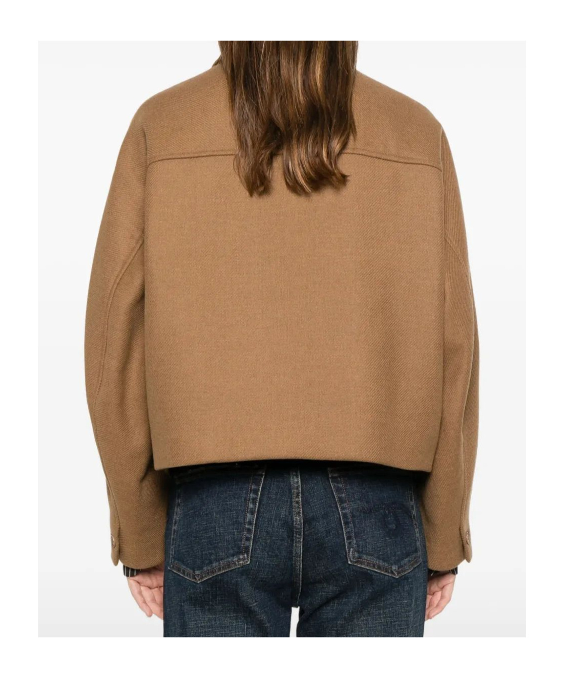 Apc Patch-pocket Jacket In Brown