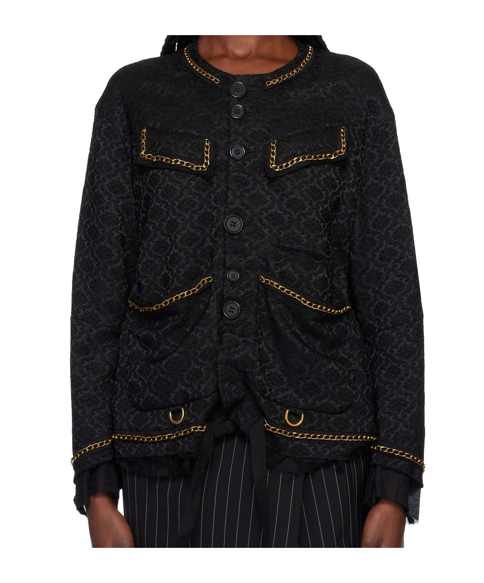 Undercover Black Uc1e4205-1 Jacket In Black