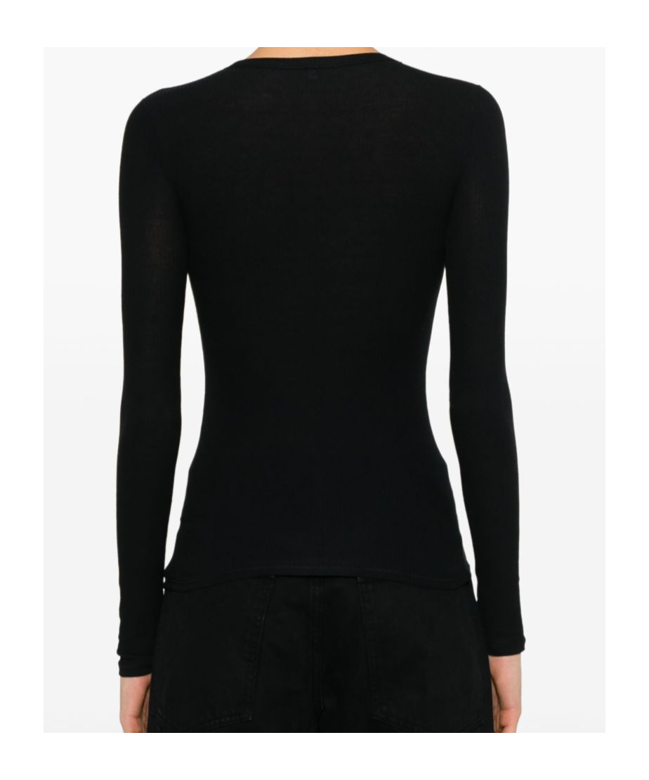 Baserange Heart T-shirt In Black