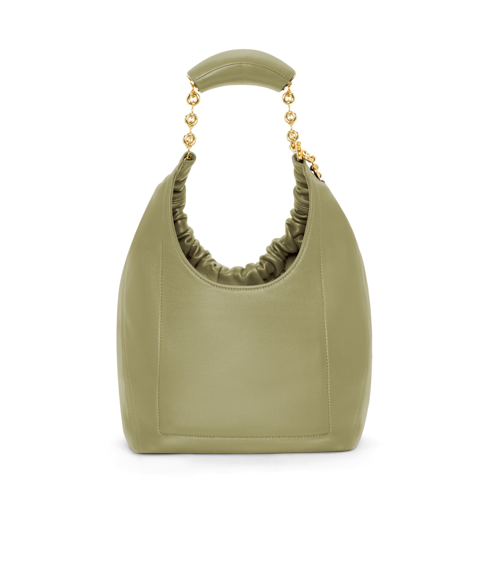 Loewe Small Logo Shoulder Bag In Green